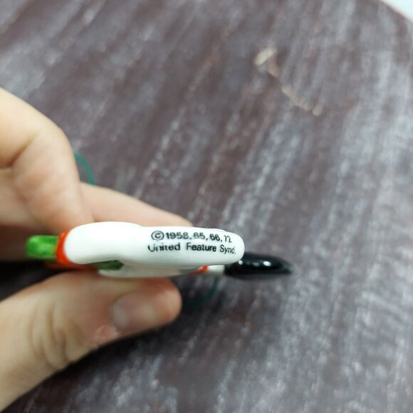 Vintage Snoopy Christmas Ornament With Woodstock & Gift - Picture 6 of 6